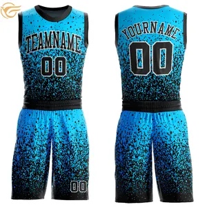 High-quality sublimated basketball uniform