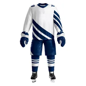 Sublimation ice hockey jersey with modern design