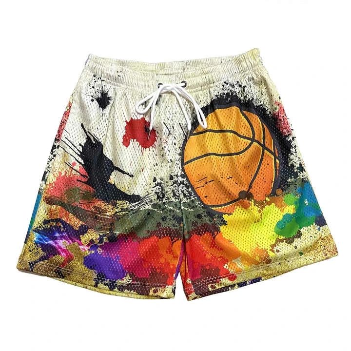 Sublimation basketball shorts, designed for performance