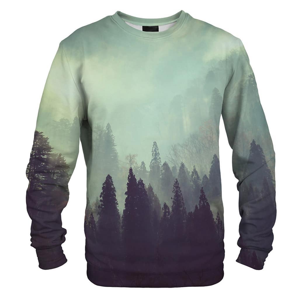 Durable and fade-resistant sublimation print on a long sleeve shirt