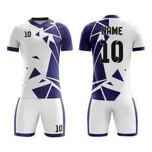 Custom sublimated soccer kit with personalized design